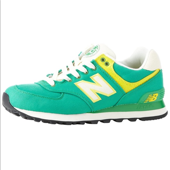 new balance 574 green and grey